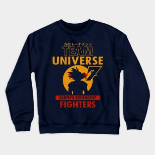 Japanese Anime Manga Superhero Warrior Fighters Team Crewneck Sweatshirt